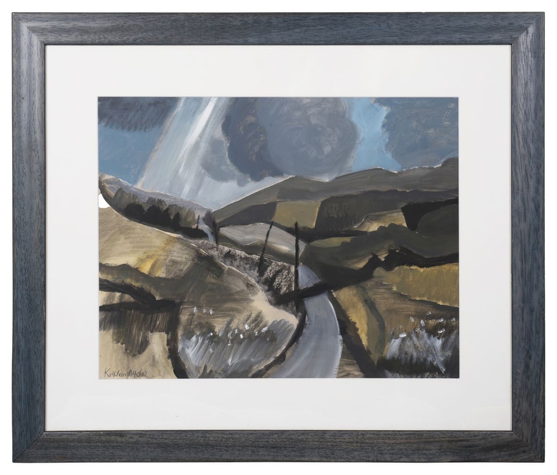 KATHLEEN MCKENSIE (CONTEMPORARY): Title: West Cork towards AchillesMedium: Oil on BoardSignature: Signed Lower Left and Inscribed VersoProvenance: Private CollectionFramed PICTURES AND PRINTS Wednesday 10th June 2026 19:31:40