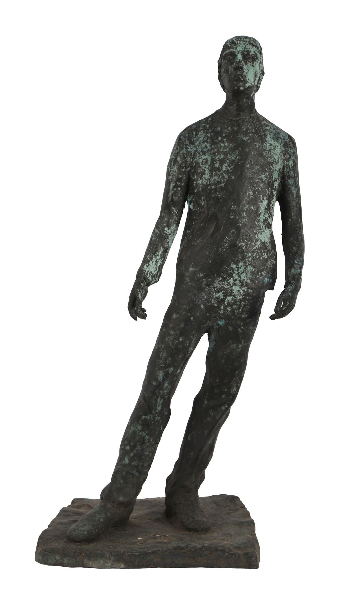 ELIZABETH LE JEUNE (B. 1952): Title: Boy StandingMedium: Bronze Signature: UnsignedProvenance: Private Collection SCULPTURE Wednesday 10th June 2026 19:44:10