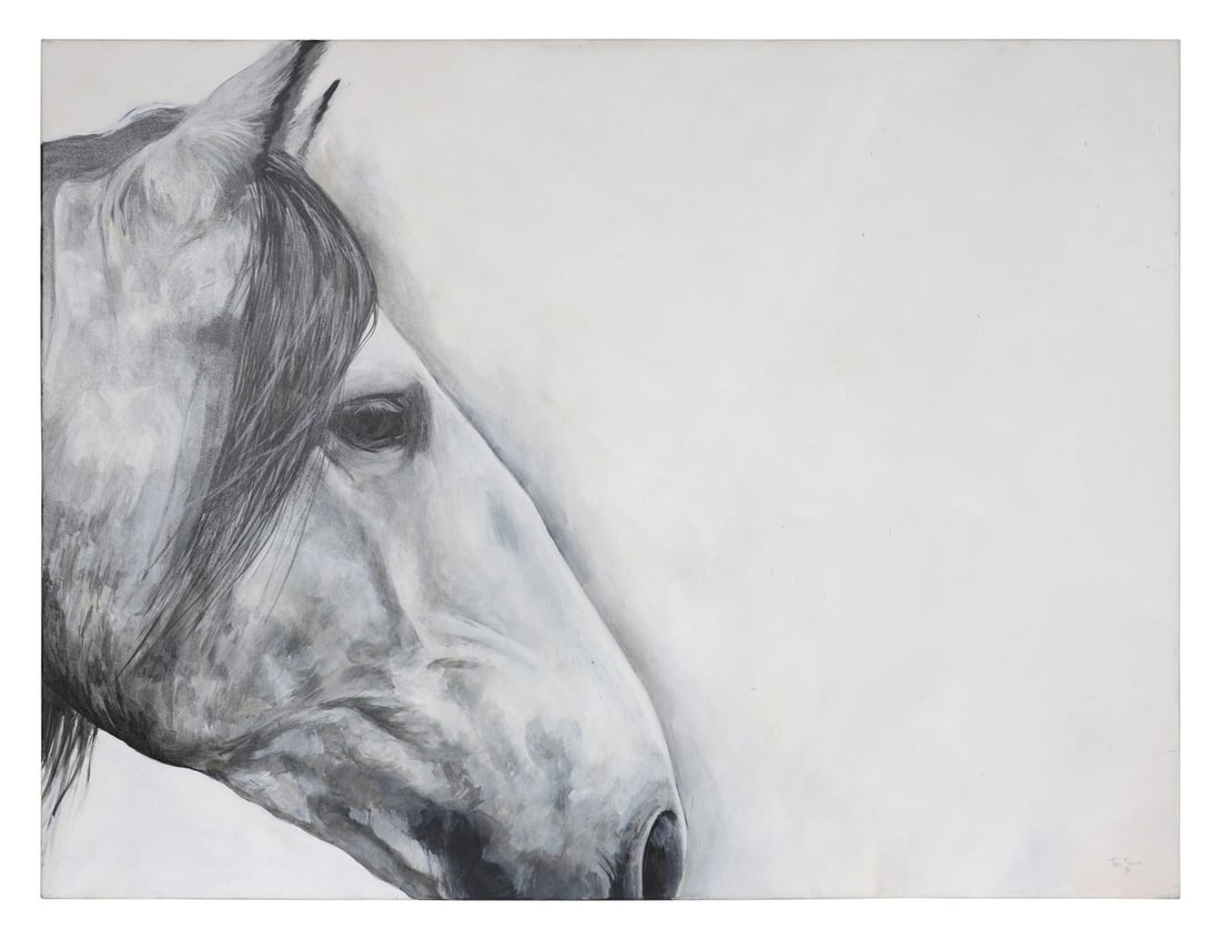 TONY O'CONNOR (B. 1977): Title: Noble (2011)Medium: Oil on CanvasSignature: Signed and Dated Lower Right; Inscribed VersoProvenance: Private collectionUnframed PICTURES AND PRINTS Wednesday 10th June 2026 19:48:20
