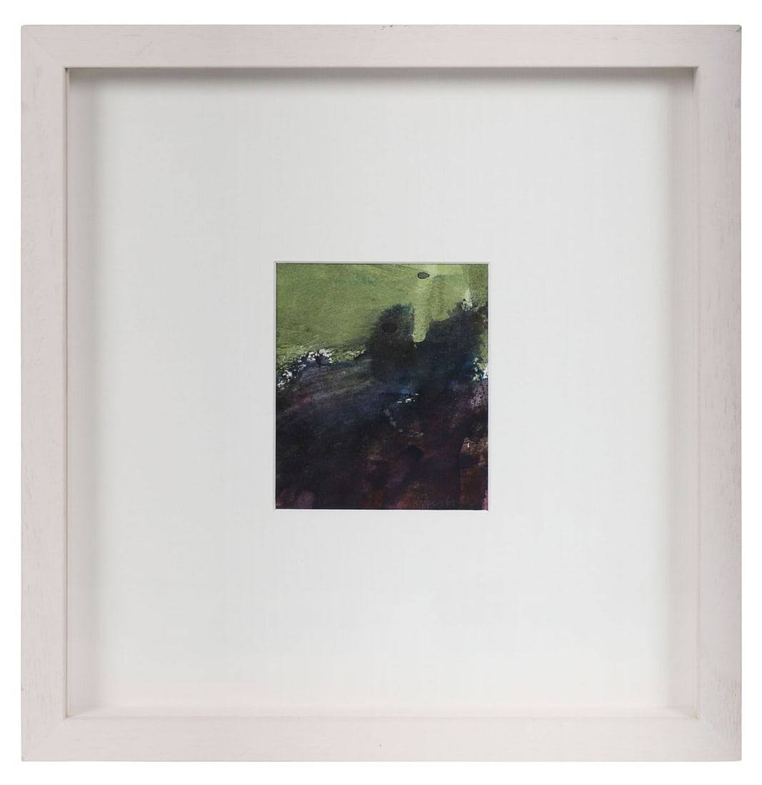 DONALD TESKEY RHA (B. 1956): Title: Landscape IIMedium: Oil on CardSignature: Signed Lower Right and Titled VersoProvenance: Private CollectionFramed PICTURES AND PRINTS Wednesday 10th June 2026 19:51:40