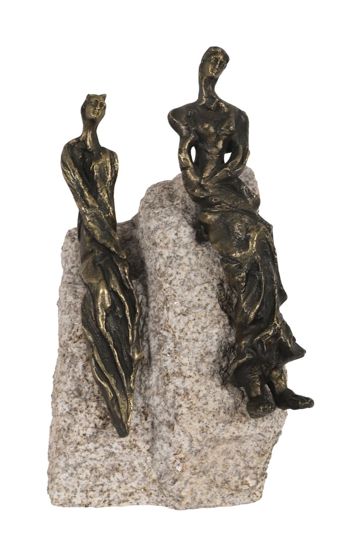IRISH SCHOOL (20TH/21ST CENTURY): Title: On the RocksMedium: Limited Edition Bronze on Granite Stone (No. 2/50)Signature: Signed and NumberedProvenance: Private Collection SCULPTURE Wednesday 10th June 2026 19:58:20