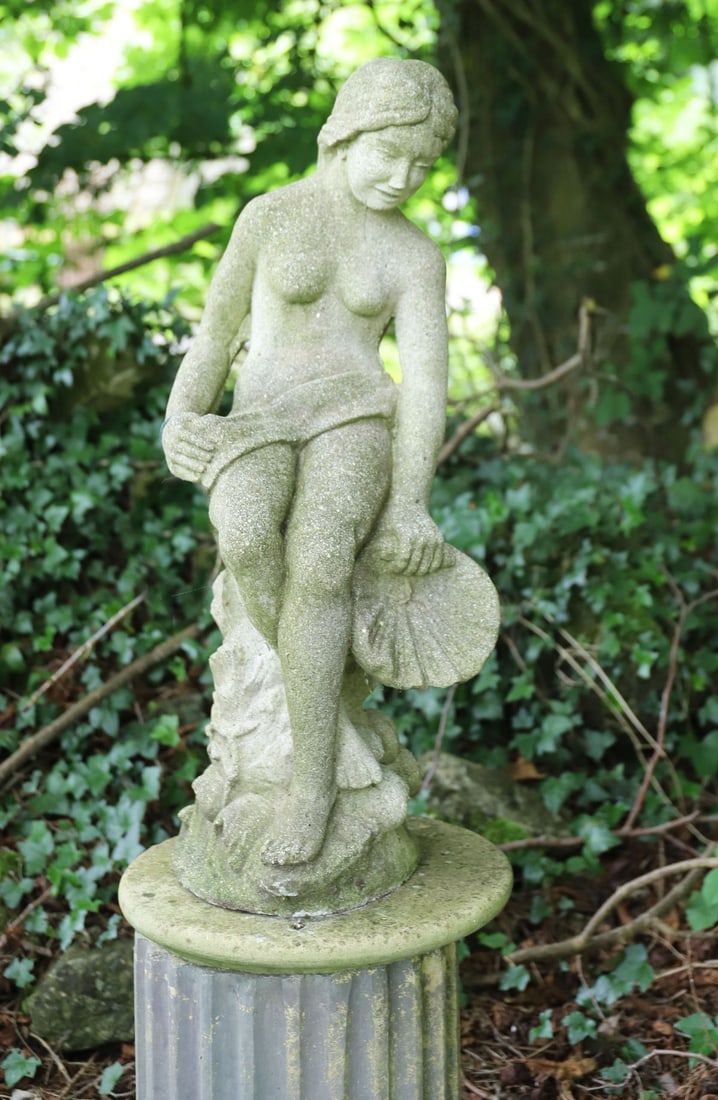 GRANITE STONE SCULPTURE OF VENUS (1 of 3)