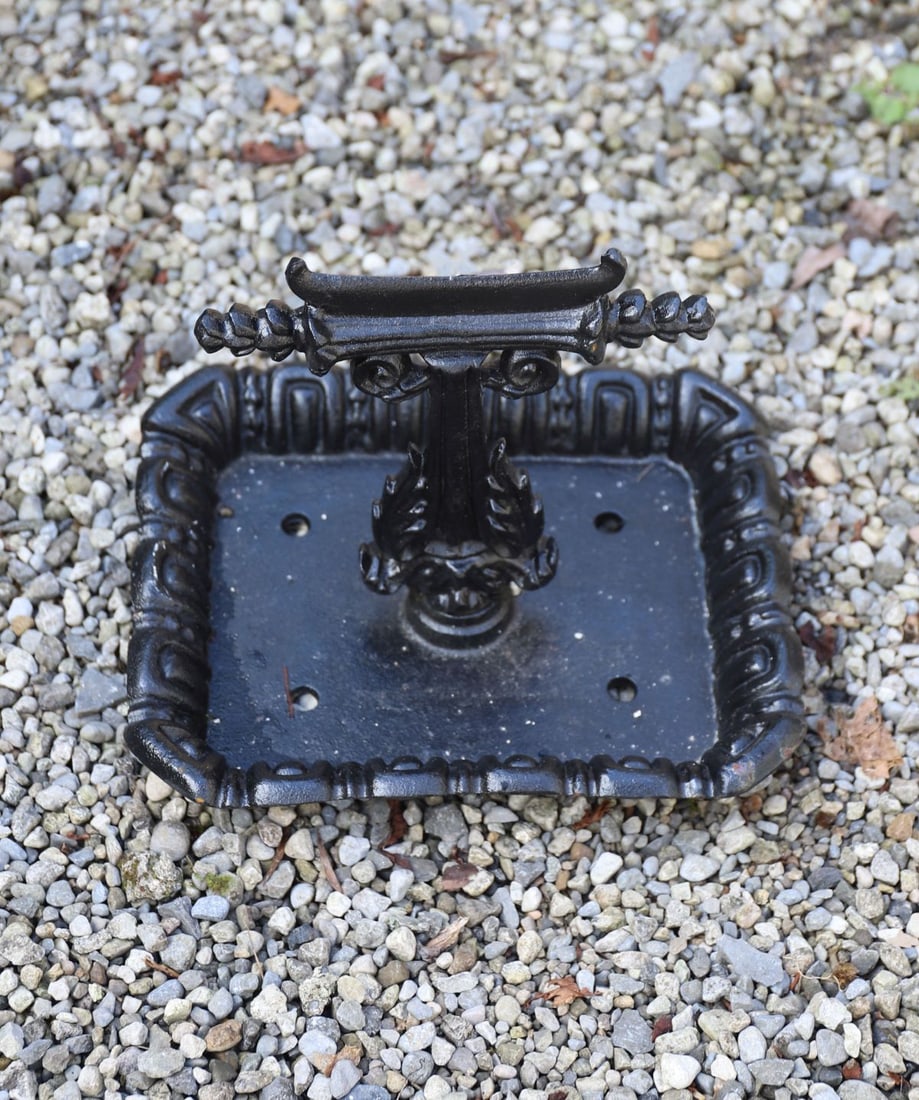 CAST IRON FOOT SCRAPER (1 of 2)