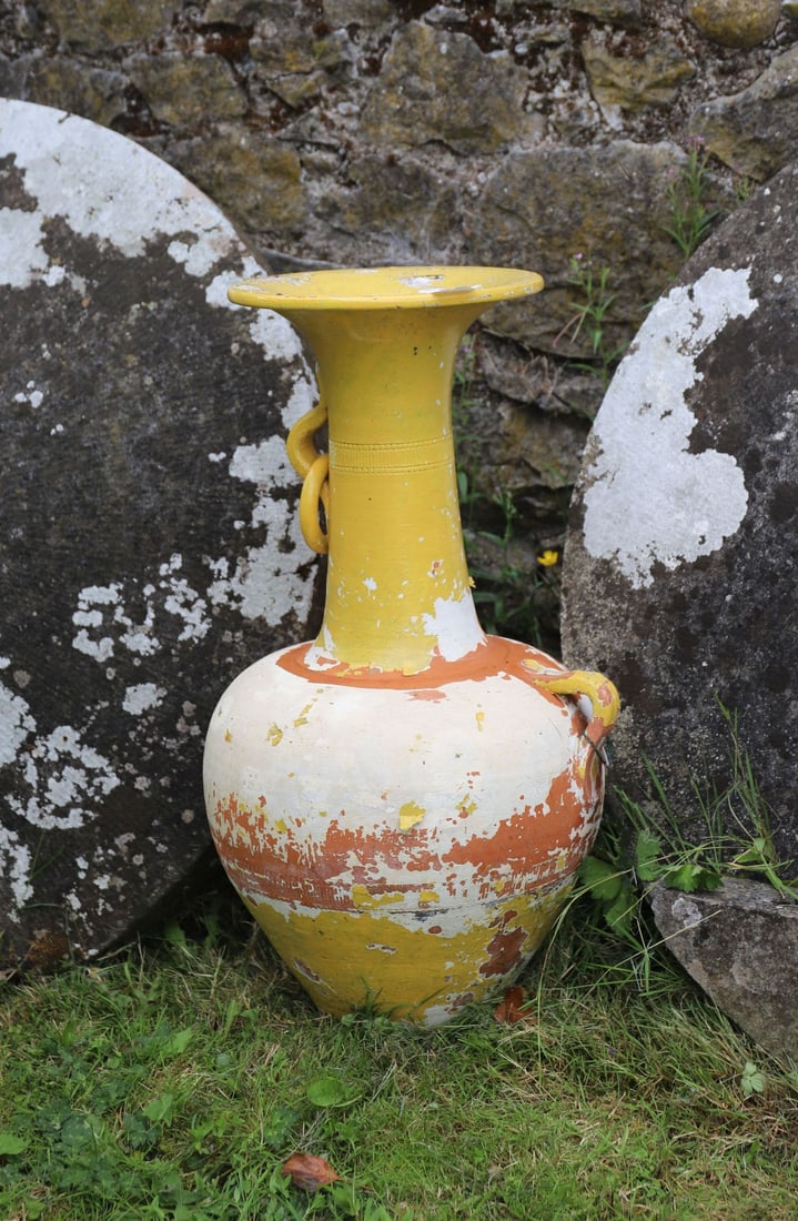 LARGE TERRACOTTA AMPHORA (1 of 3)