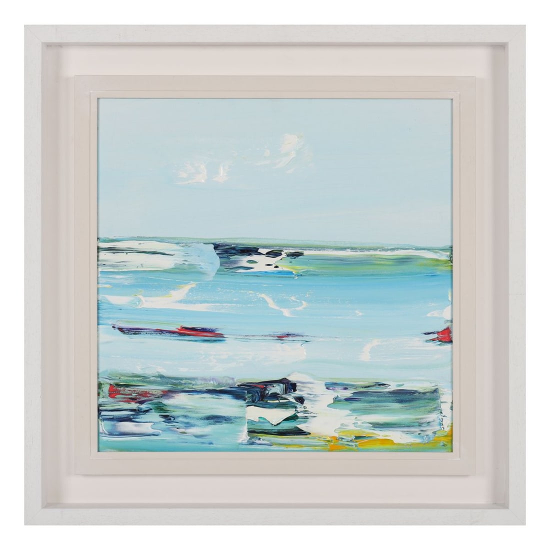 MAJELLA O'NEILL COLLINS (B. 1964): Title: View from Studio (2025)Medium: Oil on CanvasSignature: Signed and Inscribed VersoProvenance: Private CollectionFramed