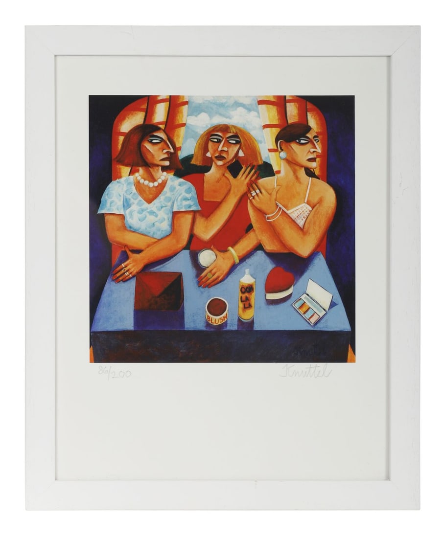 GRAHAM KNUTTEL (1954 - 2023): Title: Ooh La La (2010)Medium: Limited Edition Archival Pigment Print (No. 86/200)Signature: Signed Lower Right and Numbered Lower LeftProvenance: Private CollectionNote: With Letter of Authenticity