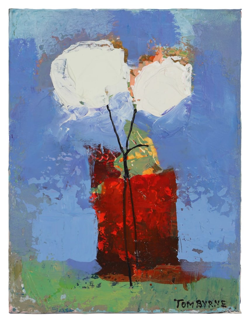 TOM BYRNE (B. 1962): Title: Perfect Day for a WeddingMedium: Acrylic on CanvasSignature: Signed Lower RightProvenance: Private CollectionUnframed