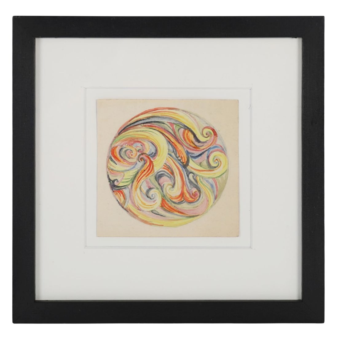 HARRY KERNOFF RHA (1900 - 1974): Title: Abstract CompositionMedium: WatercolourSignature: UnsignedProvenance: Acquired directly from the artist by Jack Segal (A Friend and Patron of the artist), thence by descent; Whyte's,