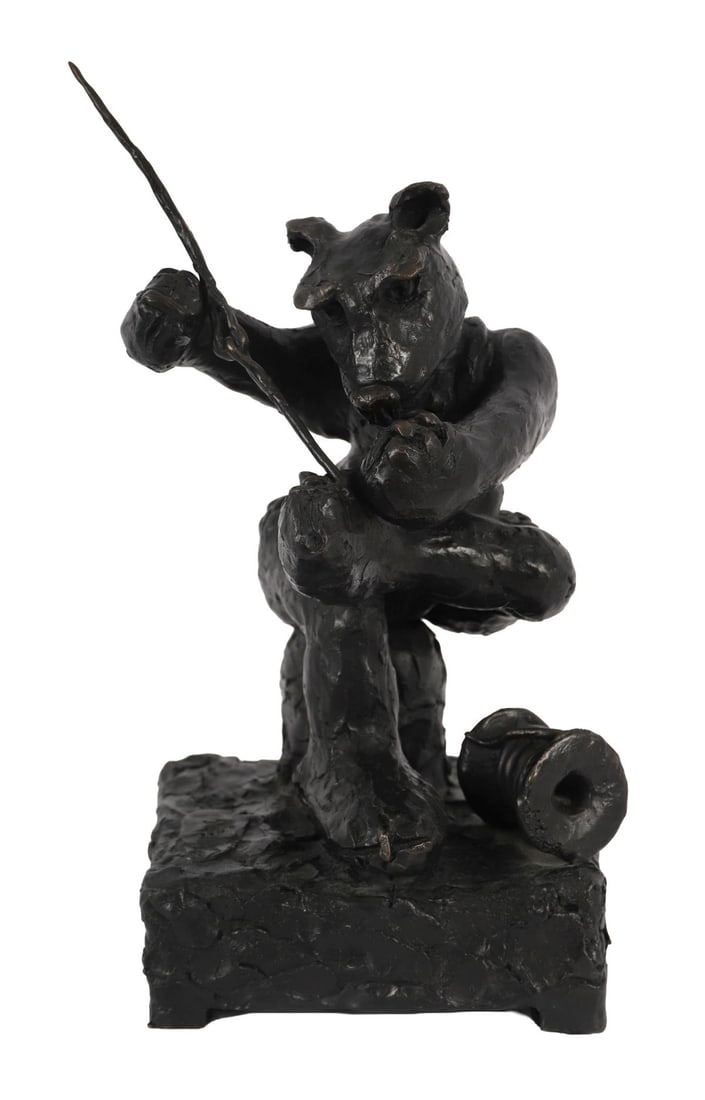 PATRICK O'REILLY (B. 1957): Title: Self Made Bear (2007)Medium: Limited Edition Bronze - From an Edition of 9Signature: Signed and DatedProvenance: Private Collection