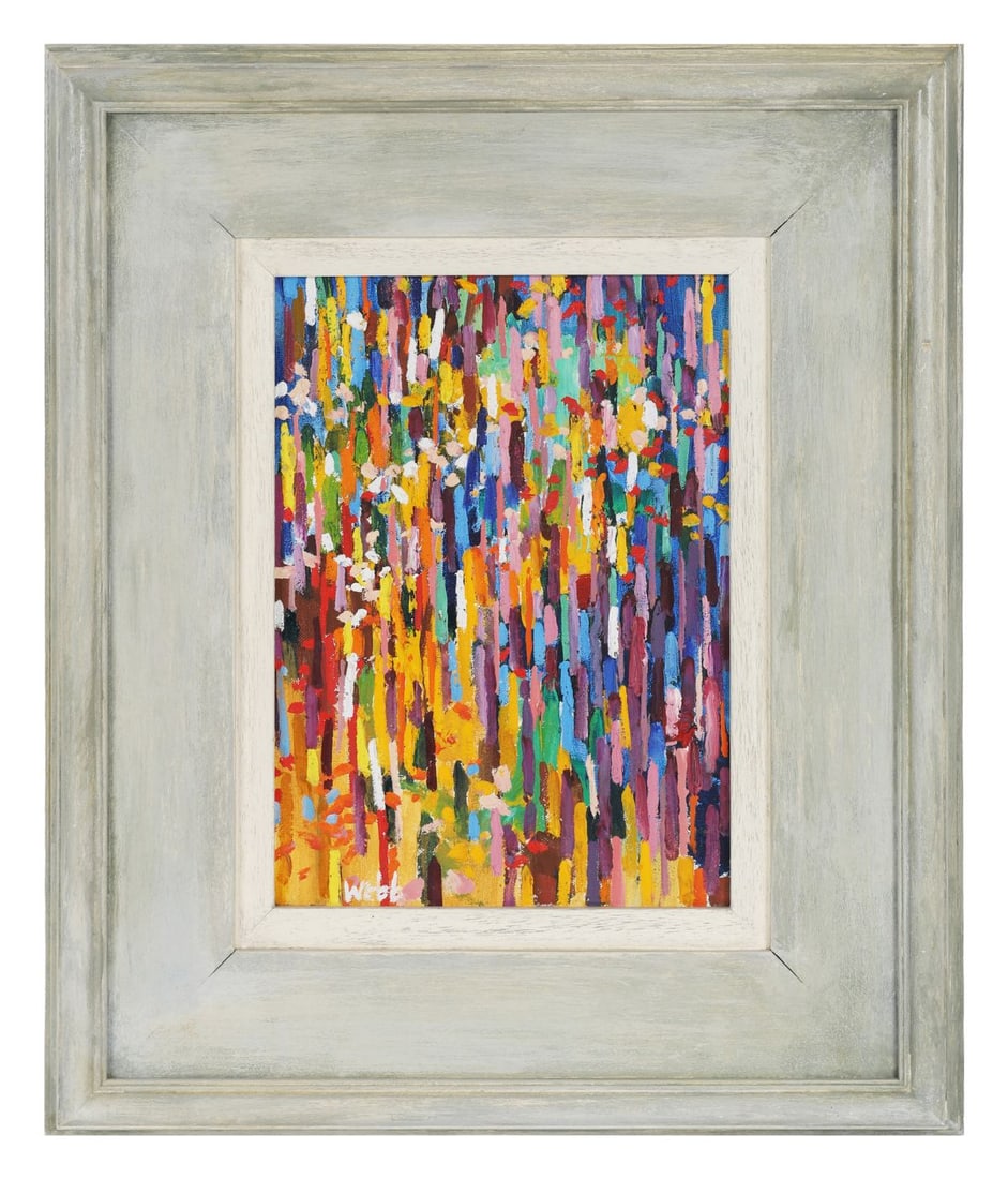 KENNETH WEBB RWA FRSA RUA (B. 1927): Title: MeadowMedium: Oil on CanvasSignature: Signed Lower LeftProvenance: Private CollectionFramed