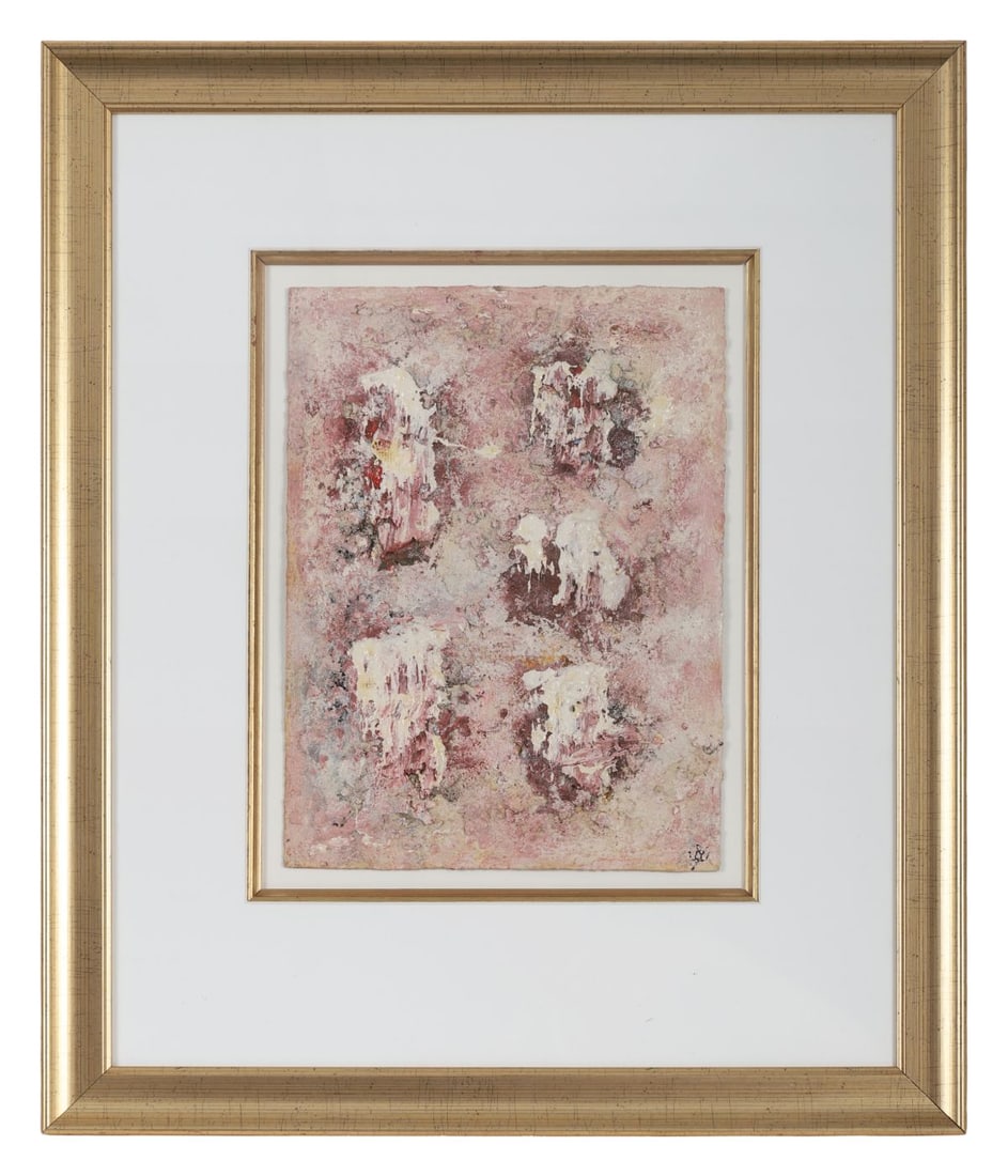 JOHN KINGERLEE (B. 1936): Title: Pneuma Grid (2024)Medium: Oil on BoardSignature: Signed with Monogram Lower Right and Inscribed VersoProvenance: Private CollectionFramed