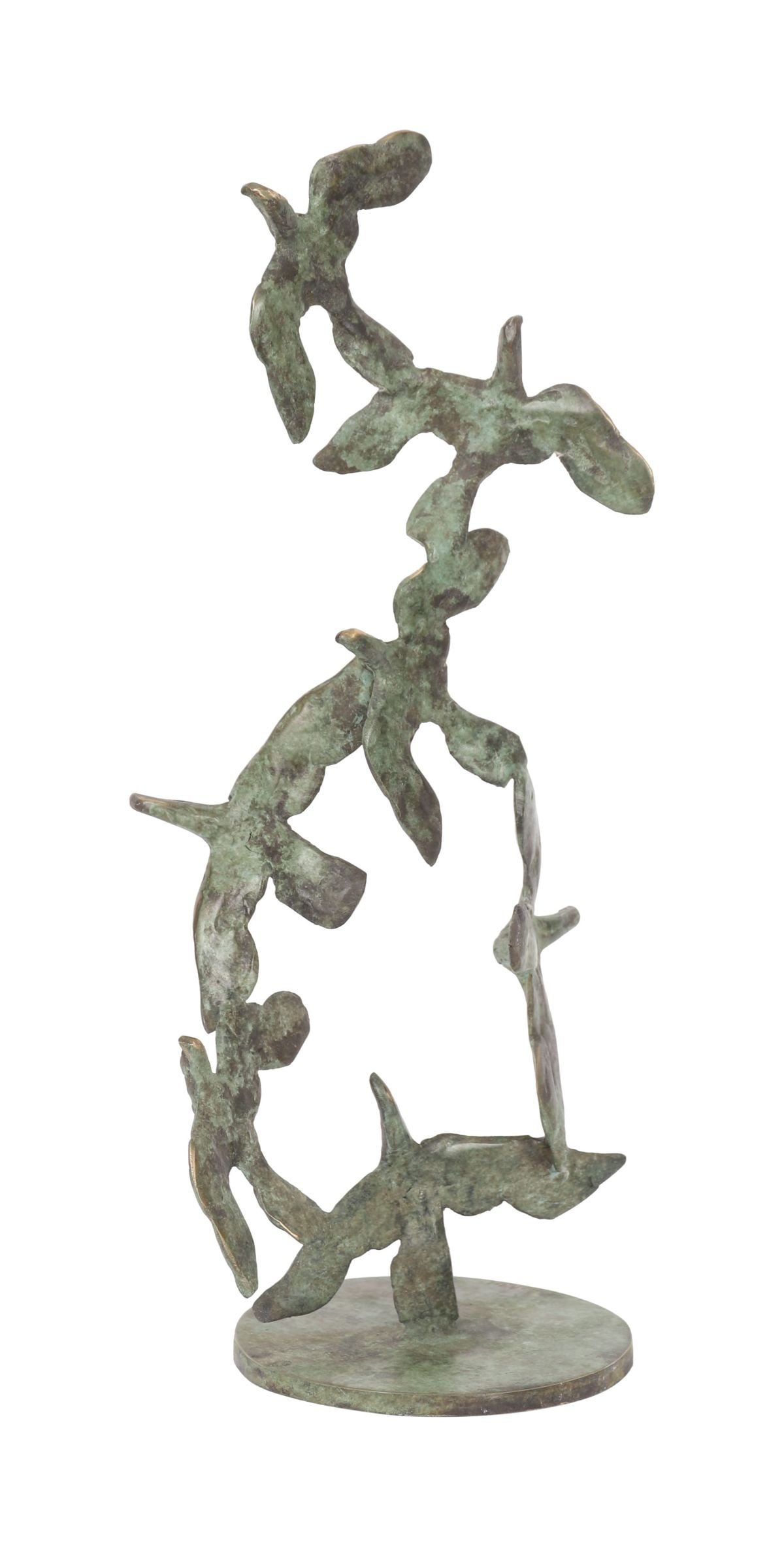 JOHN BEHAN RHA (B. 1938): Title: Birds in FlightMedium: Unique BronzeSignature: SignedProvenance: Private Collection