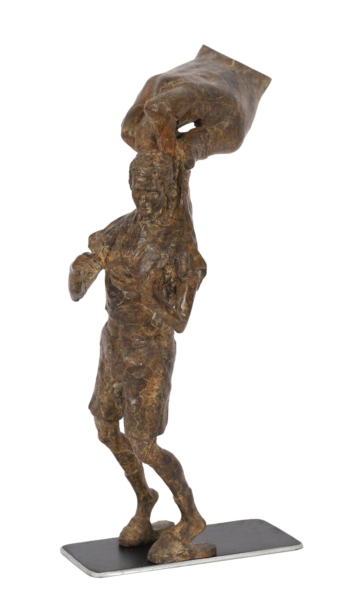 NICHOLAS DOLAN (B. 1979): Title: Held Attention (2022)Medium: Unique BronzeSignature: SignedProvenance: Private Collection