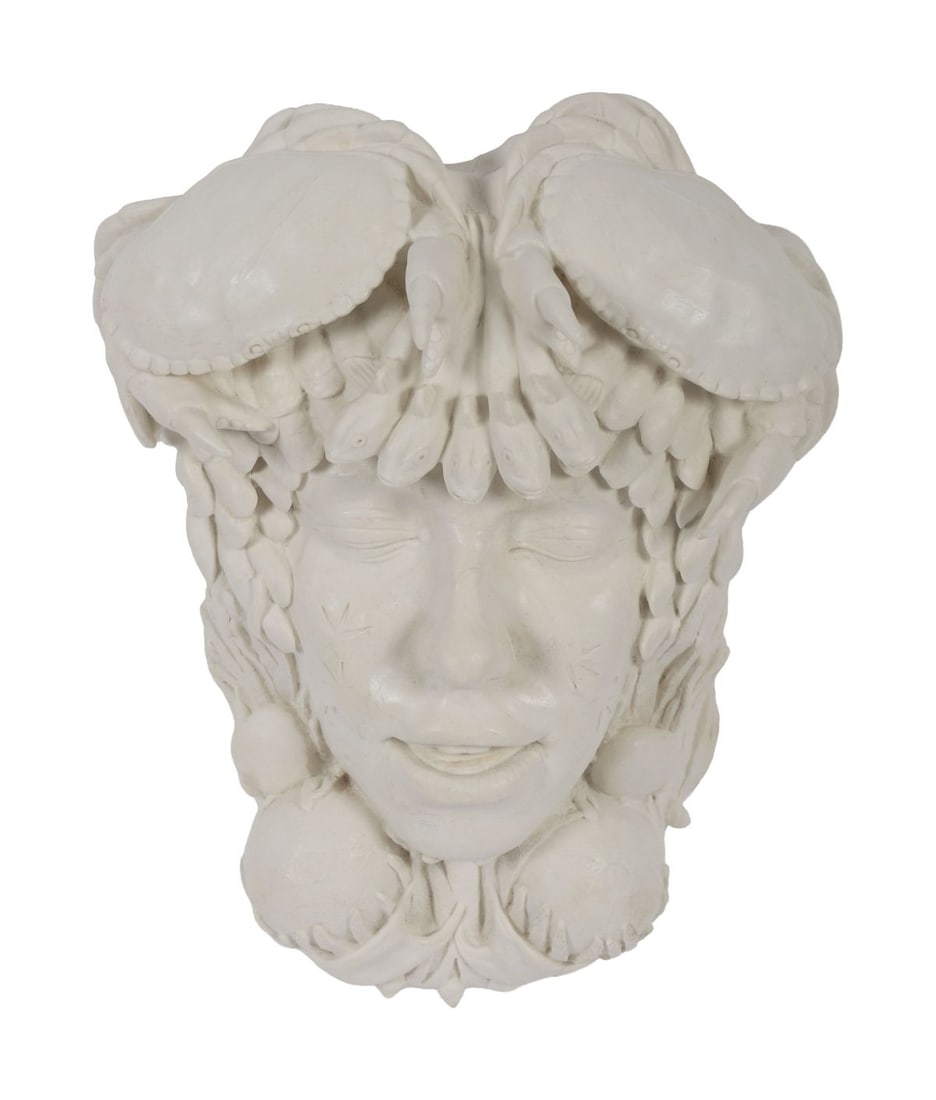 RORY BRESLIN (B. 1963): Title: The November Marine Mask (From The Clew Bay Marine Series)Medium: Porcelain (No. 1 from an edition of 3)Signature: SignedProvenance: The Artist's Private Collection, Co. MayoThe Clew Bay
