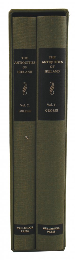Francis GROSE The Antiquities of Ireland: Francis GROSE The Antiquities of Ireland Kilkenny: Woodstock Press, 1982 Forward by Liam de Paor. One of 1,000 copies of a facsimile edition. Very good, in original slipcase. (1)