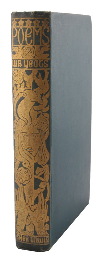 William Butler YEATS: William Butler YEATS Poems T. Fisher Unwin, 1927 First edition thus. Special edition, newly revised with short preface by Yeats [Wade 153]. Green cloth with gilt decorated spine. A few tiny marks, els