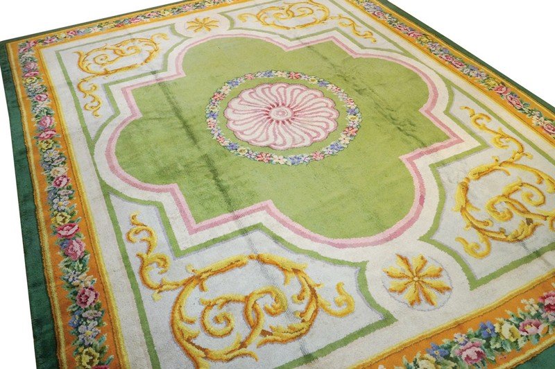 Spanish hand woven carpet Rene Fabrica De Tapices Stuyc (1 of 6)