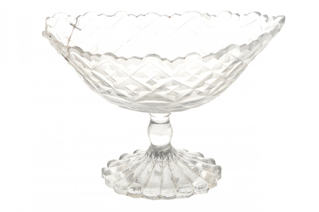 EARLY NINETEENTH-CENTURY IRISH PENROSE FRUIT BOWL (1 of 1)