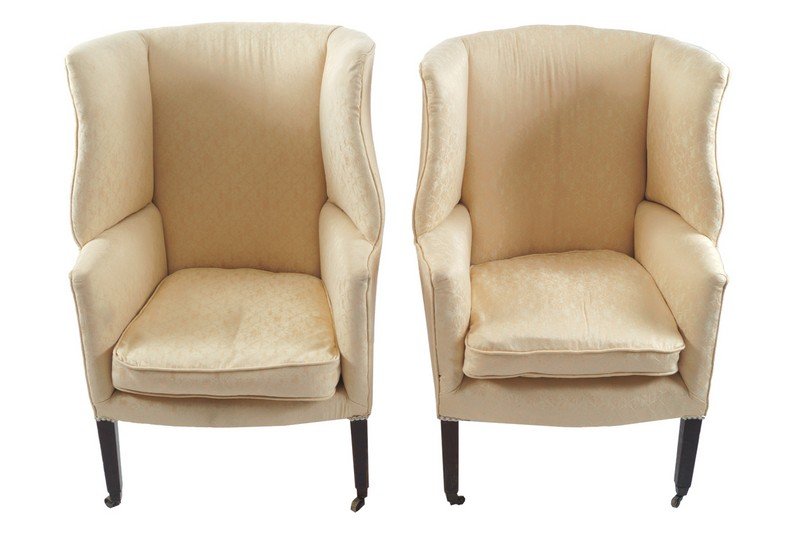 Matched pair of George III period mahogany and (1 of 1)