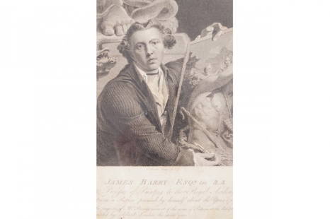 James Barry: James Barry Self portrait Engraving Worldwide shipping available. All queries must be made to shipping@sheppards.ie prior to 1 December 2015. 18 x 11.5 cm.
