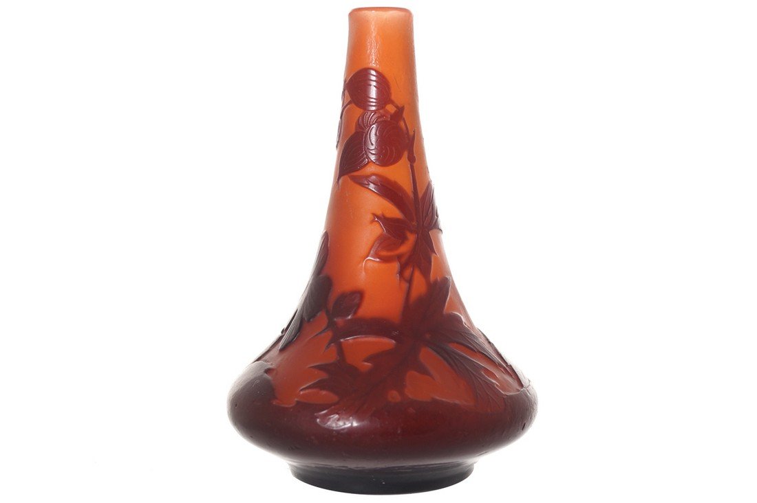 Small Galle bottle shaped vase (1 of 3)