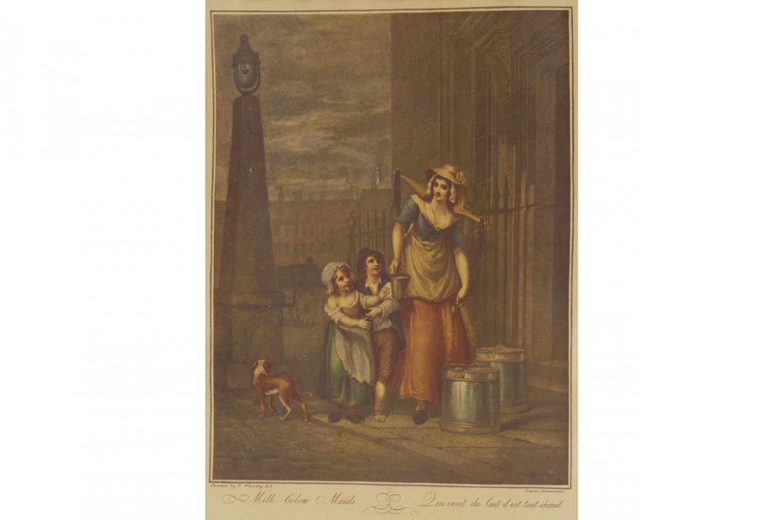 Francis Wheatley, RA (1747-1801): Milk Below Maids Print Worldwide shipping available. All queries must be made to shipping@sheppards.ie prior to 29 February 2016.