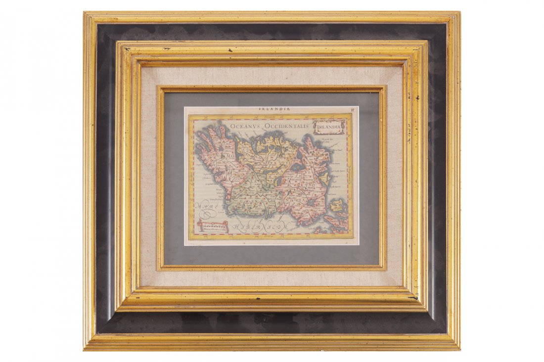 Seventeenth-century map of Irelandia (1 of 1)