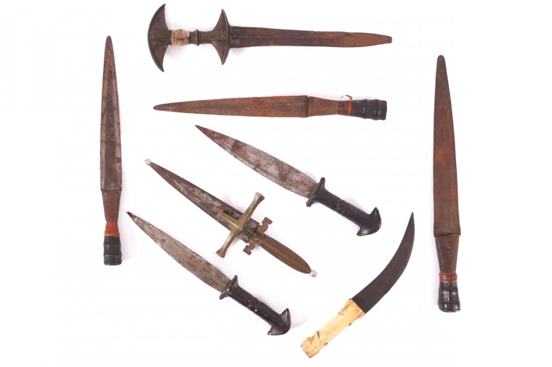 Eight North African daggers (1 of 1)