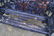CAST IRON LEAF DECORATED SCROLL END GARDEN BENCH - 2