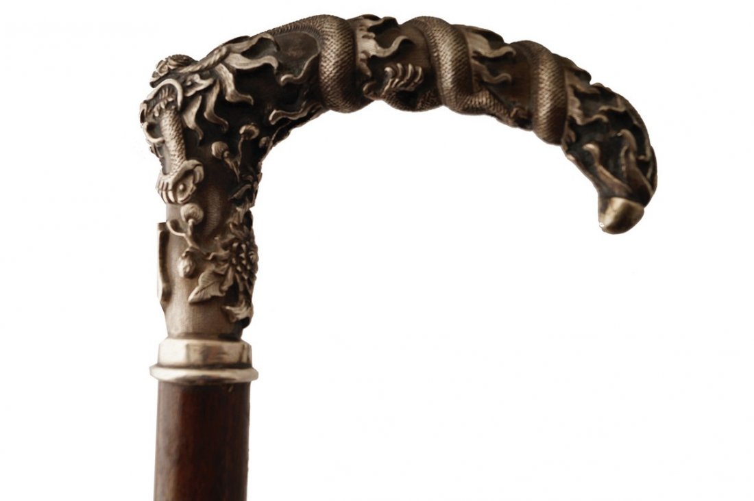 NINETEENTH-CENTURY CHINESE WALKING STICK (1 of 1)