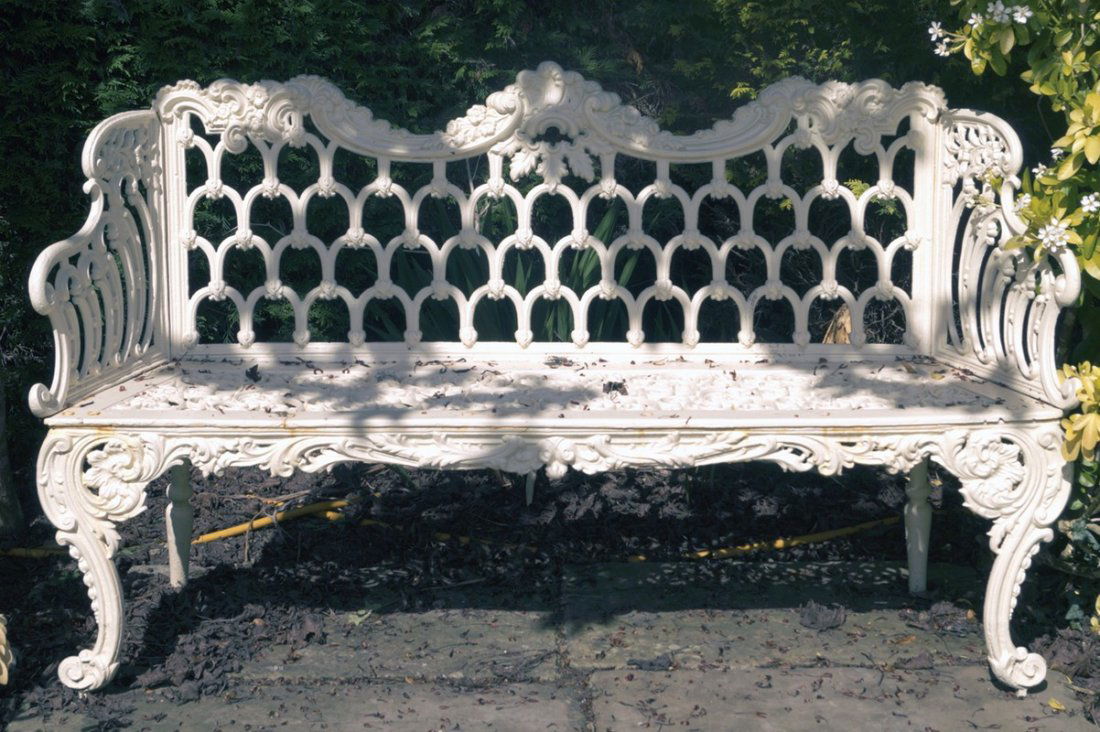 SCOTTISH CAST-IRON BENCH (1 of 1)