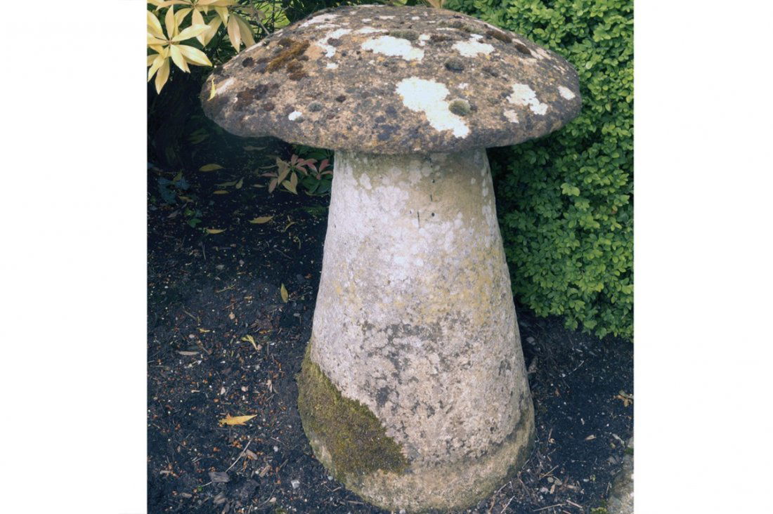 ANTIQUE GARDEN STADDLE STONE (1 of 1)