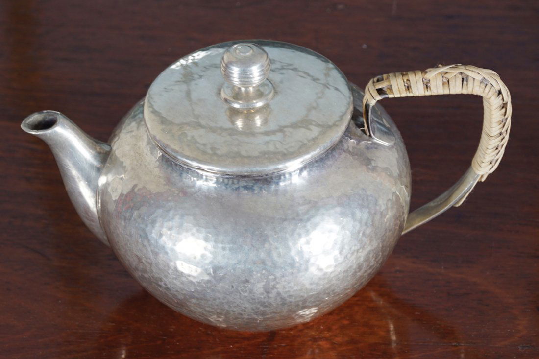 SMALL SILVER TEAPOT (1 of 2)