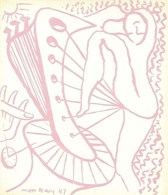 Man Ray original lithograph: Man Ray original lithograph - Medium: original lithograph. Printed in Paris by Mourlot and published by Pierre à Feu and Maeght Editeur for the Marcel Duchamp / André Breton project Surréalisme en