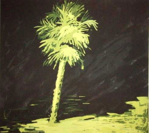 ALEXANDER "BROOKS" - HAND SIGNED LITHOGRAPH: PETER ALEXANDER "BROOKS" - HAND SIGNED AND NUMBERED LITHOGRAPH - IMAGE SIZE APPROX. 22X30 - AUTHENICATED WITH CERTIFICATION - FRAMED AND MATTED - MINT