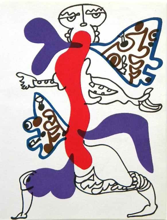 Charles Lapicque original lithograph: Charles Lapicque original lithograph. This was issued for XXe Siecle (No. 43) 1974, published in Paris by San Lazzaro. Sheet size 12 1/4 x 9 1/2 inches. Authenicated. Framed.