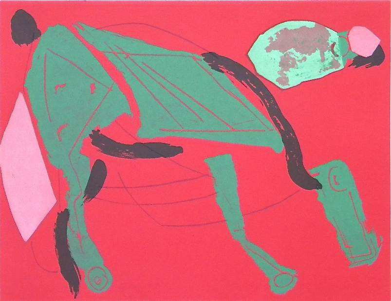 Marino Marini original lithograph: Marino Marini original lithograph. This Marini lithograph was issued in 1970 for XXe Siecle (issue No. 35), published in Paris by San Lazzaro. Sheet size 9 1/2 x 12 1/4 inches (240 x 310mm) - Professi