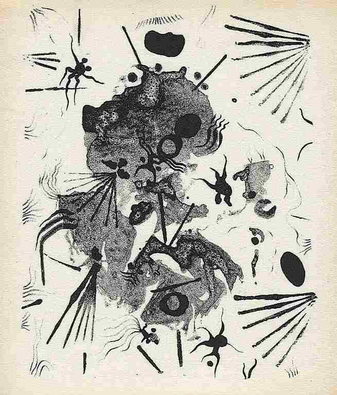 JULIO DE DIEGO ORIGINAL LITHOGRAPH: JULIO DE DIEGO ORIGINAL LITHOGRAPH - PRINTED IN PARIS BY MOURLOT AND PUBLISHED BY PIERRE À FEU AND MAEGHT EDITEUR FOR THE MARCEL DUCHAMP / ANDRÉ BRETON PROJECT SURRÉALISME EN 1947. ISSUED IN A LIMI