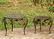 753: BIRD PLANTER STANDS - SET OF 2