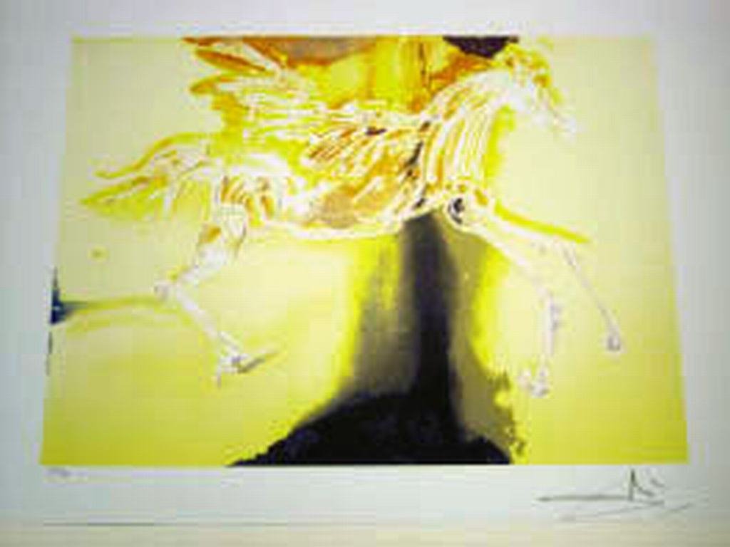 DALI "PEGASUS" LITHOGRAPH