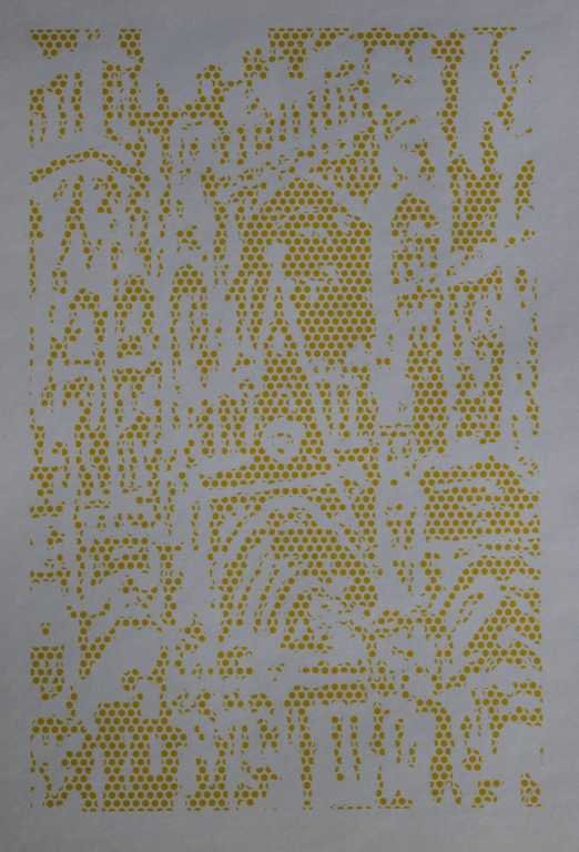 LICHTENSTEIN "CATHEDRAL #1" LITHOGRAPH 1969: DONE IN HOMAGE TO CLAUDE MONET, THIS VINTAGE 1969 POP ART CLASSIC PRINT IS BEST APPRECIATED WHEN VIEWED FROM A DISTANCE. MEDIUM: LITHOGRAPH (AFTER THE ORIGINAL). THIS IS A BEAUTIFULLY EXECUTED SMALLER