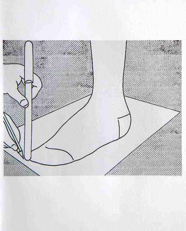 ROY LICHTENSTEIN "FITTING": ROY LICHTENSTEIN "FITTING" LITHOGRAPH (AFTER THE DRAWING). THIS PRINT IS FROM THE DELUXE EDITION OF 180 ON J A DESSIN WOVE PAPER. PRINTED IN 1970 BY IMPRIMERIES REUNIES OF LAUSANNE, SWITZERLAND (FROM