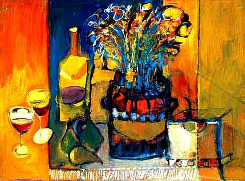 AMARO "LA CAJA DE PANDORA" HAND SIGNED GICLEE: CECILIA AMARO "LA CAJA DE PANDORA" HAND SIGNED AND NUMBERED BY THE ARTIST - LIMITED EDITION GICLEE ON SOMERSET PAPER WITH DECKLED EDGES - IMAGE SIZE APPX 32X44