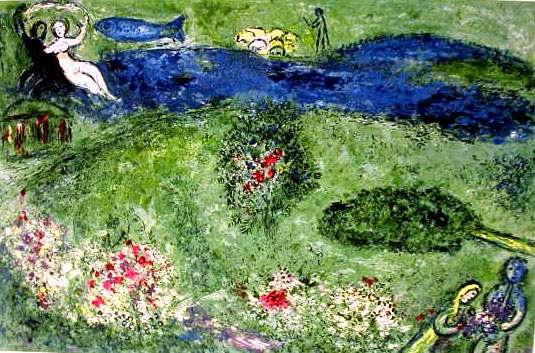 CHAGALL "ORCHARD"