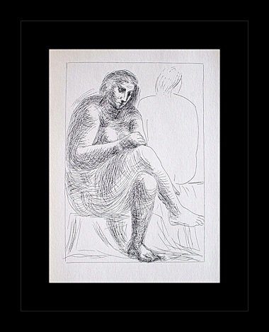 1956 ANTIQUE PICASSO LITHOGRAPH