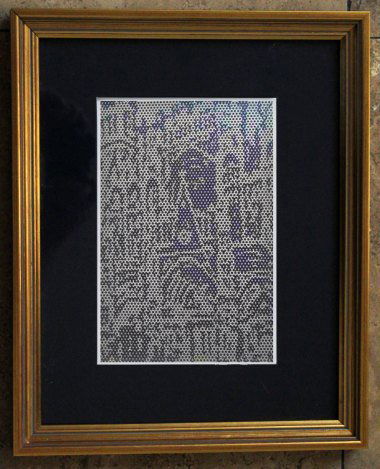 LICHTENSTEIN "CATHEDRAL #3" LITHOGRAPH 1969: DONE IN HOMAGE TO CLAUDE MONET, THIS VINTAGE 1969 POP ART CLASSIC PRINT IS BEST APPRECIATED WHEN VIEWED FROM A DISTANCE. MEDIUM: LITHOGRAPH (AFTER THE ORIGINAL). THIS IS A BEAUTIFULLY EXECUTED SMALLER