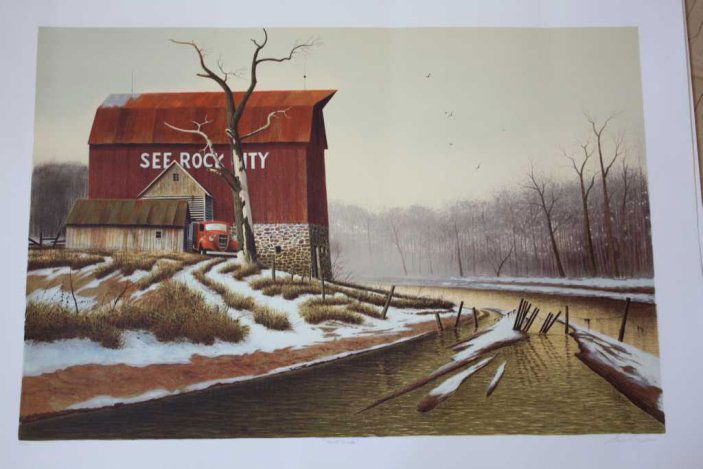 SET OF TWO - ORIGINAL LITHOGRAPHS BY WAYNE COOPER: ORIGINAL LITHOGRAPHS - SET OF TWO - HAND SIGNED AND NUMBERED - 34.5X25.5 (IMAGE) - MINT - SOMERSET PAPER - unframed