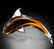 ART GLASS DOLPHIN - HAND CRAFTED