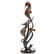 SEAHORSE PAIR BRONZE SCULPTURE