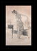 1914 ANTIQUE GALLERY STAMPED LITHOGRAPH